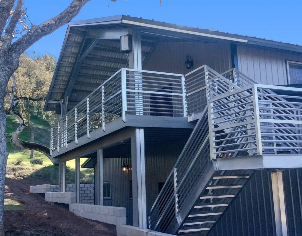 Galvanized steel barndominiums in Rio Rico, Southwest Arizona offering modern living with rustic charm