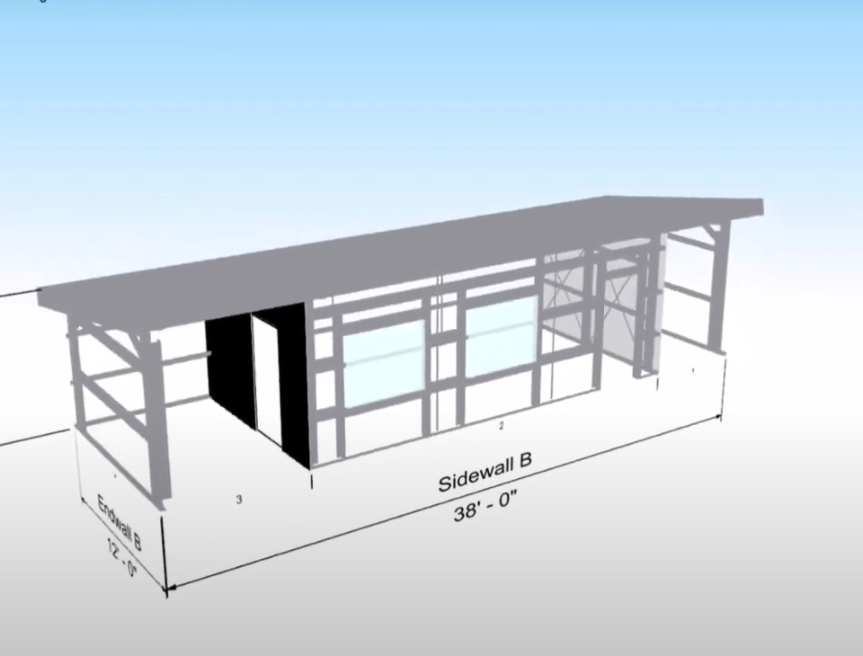 Modern galvanized steel cabins in Ahwatukee Foothills, Arizona, showcasing innovative design and sustainable living