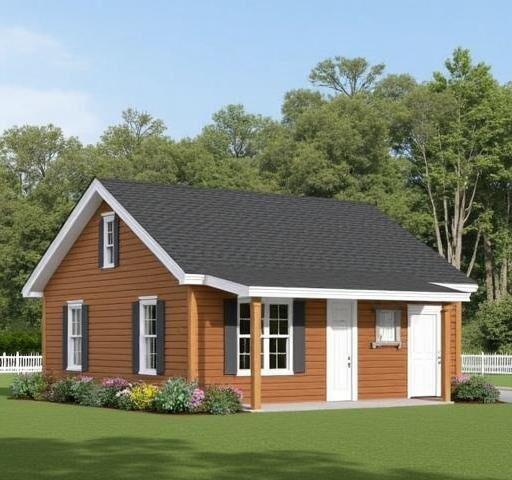 Small barndominium house plans showcasing a modern, spacious layout with rustic charm and functional design.