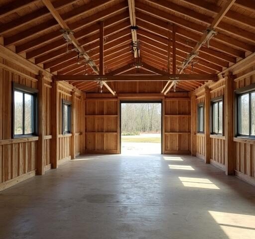 Spacious 1500 SQ FT BARNDOMINIUM featuring modern design and open living space.