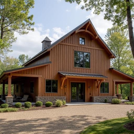 Charming 1500 SQ FT BARNDOMINIUM with rustic appeal and high ceilings