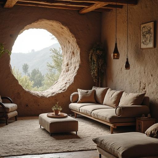 Cozy interior of the MESA BARNDOMINIUM featuring open spaces and rustic decor