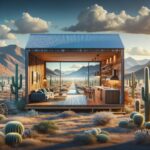 Cozy 1 bedroom barndominium in Arizona with stunning desert views and modern amenities.