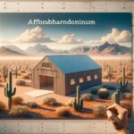 Explore affordable barndominium Arizona designs showcasing modern living in a rustic setting.