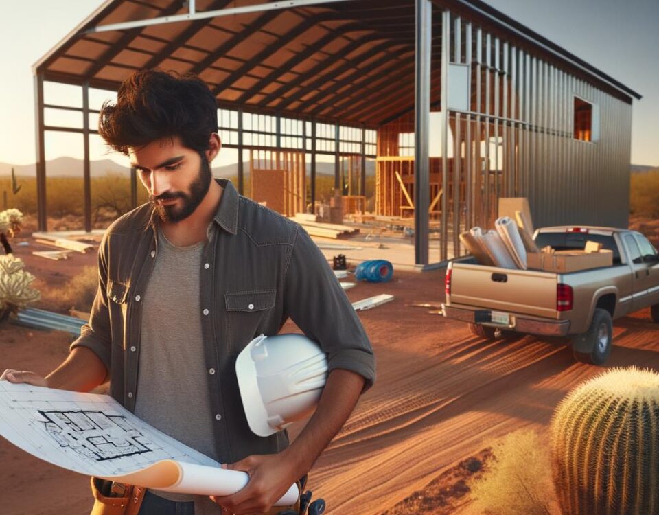 Skilled barndominium builder Arizona creating custom homes from metal and wood for a unique living experience.