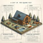 Detailed breakdown of barndominium cost per square foot for budget planning considerations.