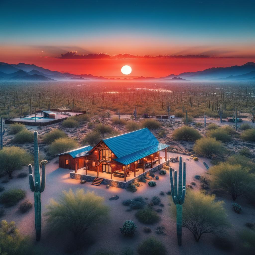 Explore beautiful barndominium land in Arizona, perfect for building your dream home