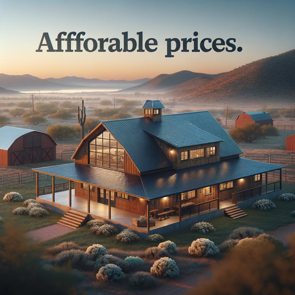 Discover barnmodinium prices Arizona to find your dream home in the desert landscape