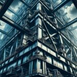 A strong building showcasing durable steel construction for long-lasting resilience and stability.