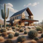 Stunning modern barndominium Arizona showcasing innovative design and natural surroundings.