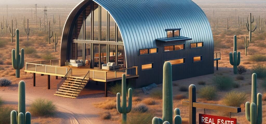 Affordable steel barndominium cost in Arizona for modern living and agricultural use.