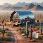 Affordable steel barndominium cost in Arizona for modern living and agricultural use.