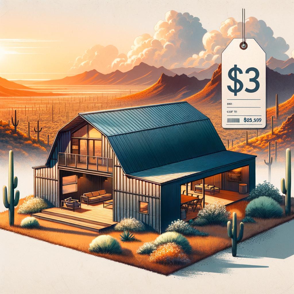 Explore steel barndominium cost in Arizona for budget-friendly housing solutions